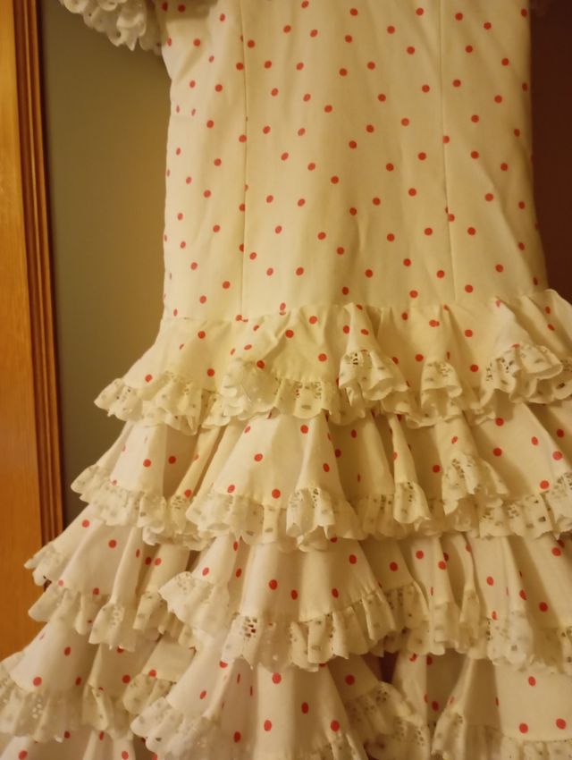 Traje de gitana muy bonito