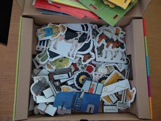 Jogo montessori Quinta das palavras