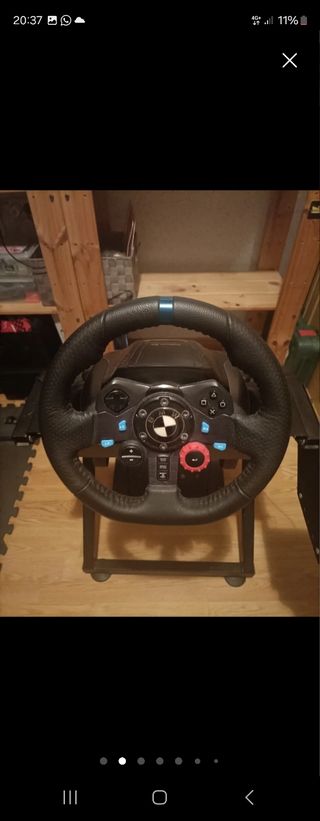 Estructura simulador coche +logitech 29
