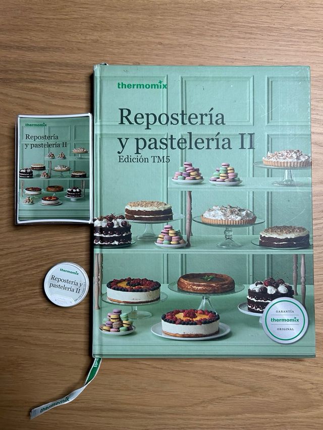 Libro digital Thermomix TM5 Repostería Pastelería