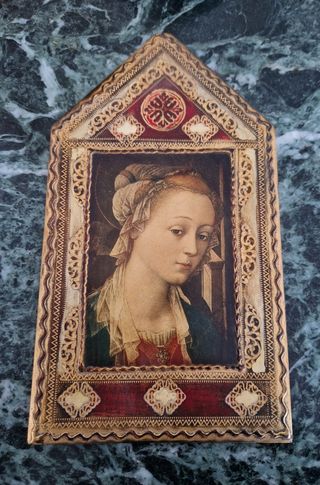 Quadro Madonna Lippi - Legno dorato