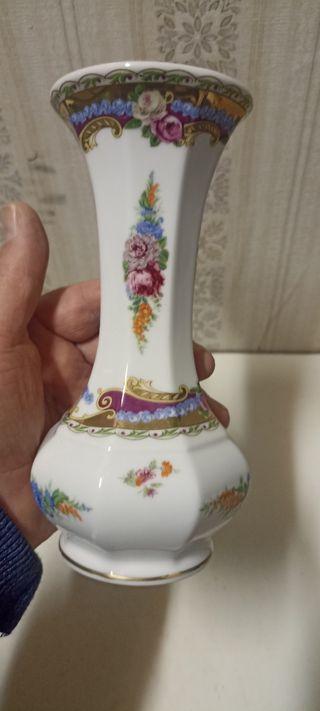 Set porcellana: 2 vasi + zuccheriera