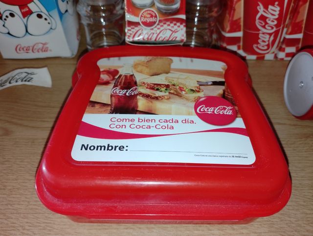 LOTE ARTÍCULOS COCA COLA VINTAGE