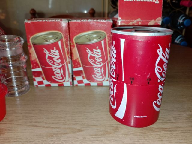 LOTE ARTÍCULOS COCA COLA VINTAGE