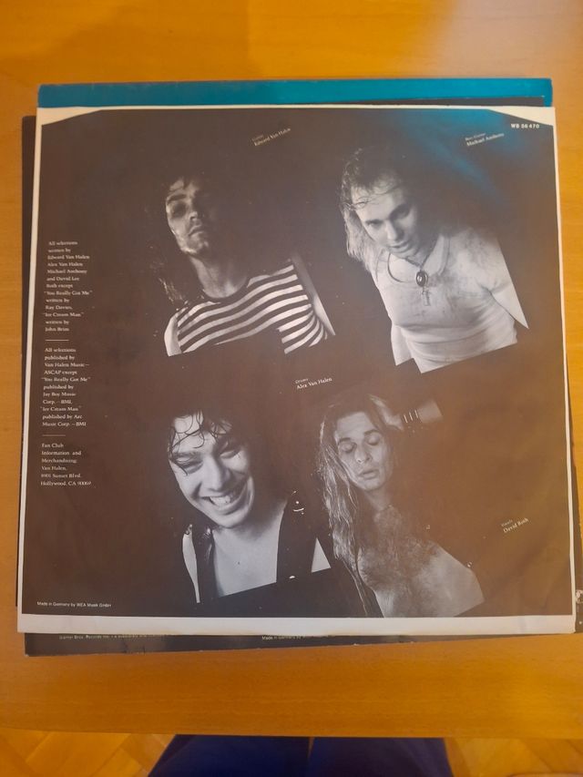 Van Halen vinilo