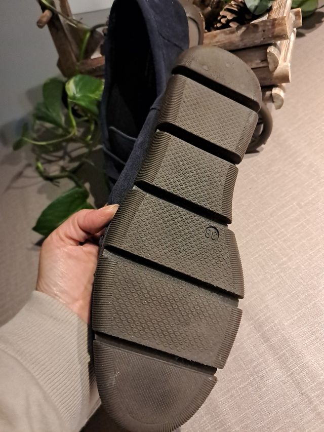 Mocasines color azul marino