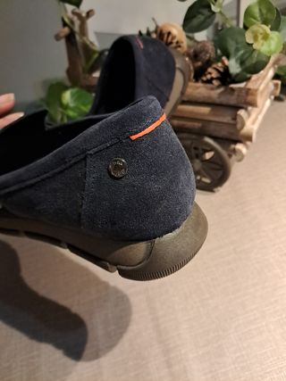 Mocasines color azul marino