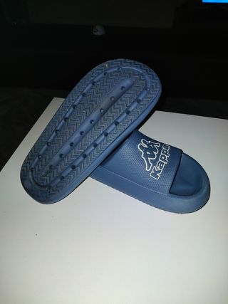 Chanclas Kappa azules