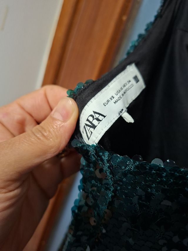 Vestido  de fiesta  Zara talla  XS