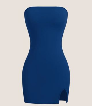 Vestido azul fiesta - Talla XS