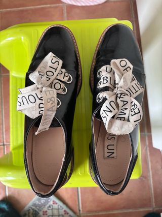 Zapatos Zara mujer - negros, talla 38