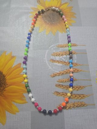 Collar echa a mano