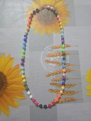 Collar echa a mano