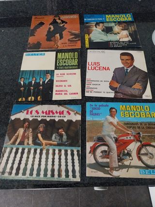 Discos vinilo antiguos: Flamenco, Pop Español