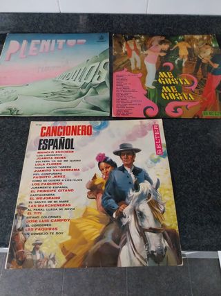 Discos vinilo antiguos: Flamenco, Pop Español