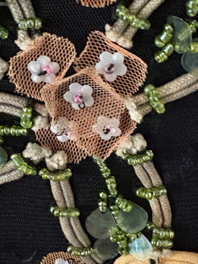 Top D'Orsay lentejuelas - Talla M