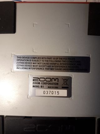 Efecto de bajo. BASS EFFECTS PEDAL B1