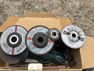 Amoladora Angular M&K 580W. Rotaflex/Lijadora