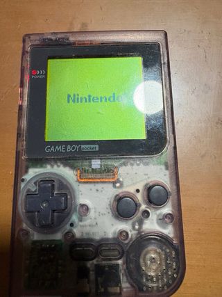 Game boy poket trasparente 
