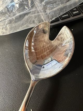 Cucharones servidores de plata 1960,290 gr los dos