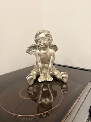 Angelo Cherubino Argentato Scultura arredo