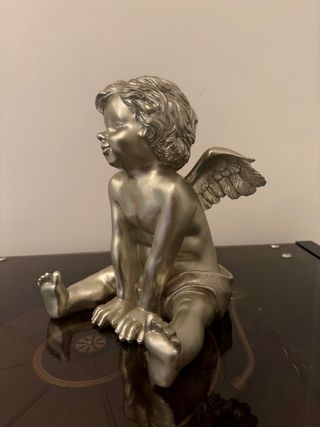 Angelo Cherubino Argentato Scultura arredo