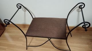 Silla forja dormitorio