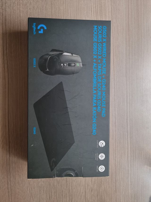 ⚠️COMBO Logitech G502X + Alfombrilla G240 NUEVO⚠️