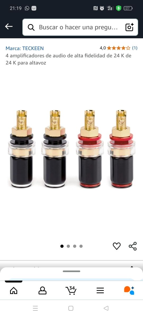 Conectores altavoces