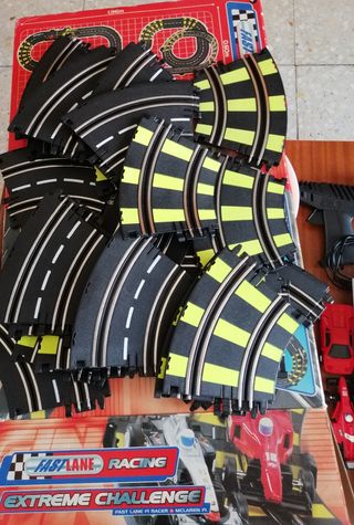 Circuito de coches tipo scalextric