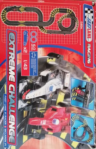 Circuito de coches tipo scalextric