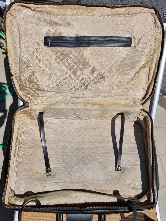 Valigia vintage nera