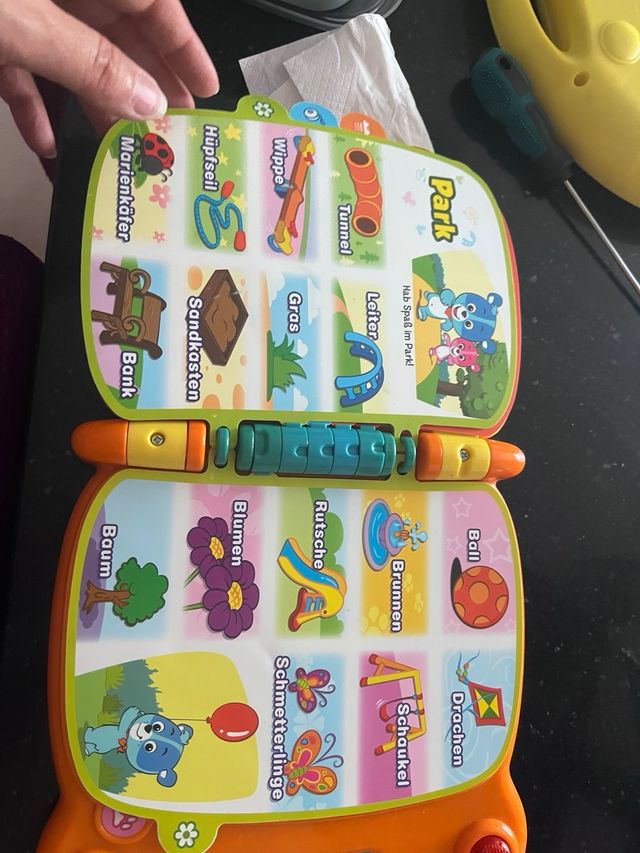 Libro ALEMAN interactivo DE VTECH