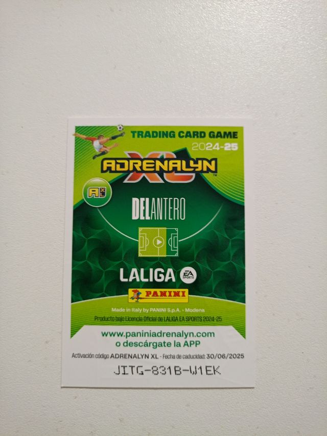 Cromo Raphinha balón de oro