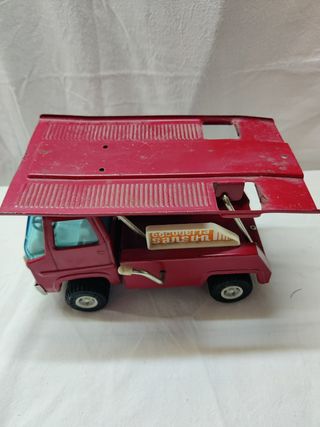 Juguete antiguo de metal camión Sansón Bravo Rico
