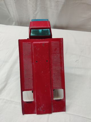 Juguete antiguo de metal camión Sansón Bravo Rico