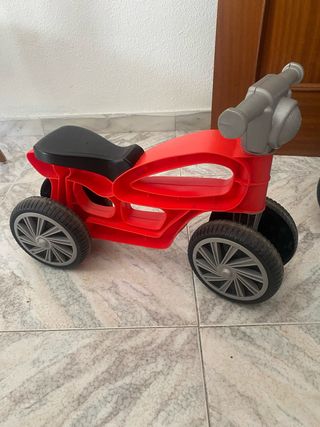 Moto infantil - Correpasillos rojo