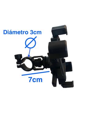 Soporte de teléfono para bicicleta moto patinete