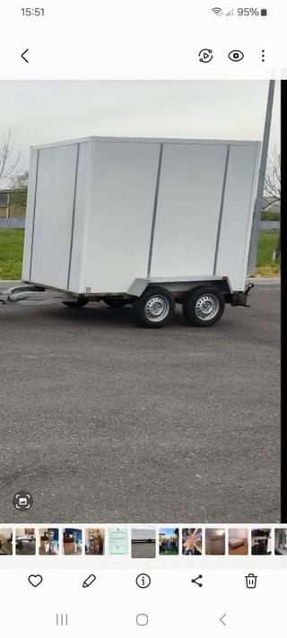 Remolque cerrado 750kg