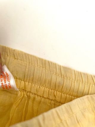 Falda boho india efecto degradado volantes