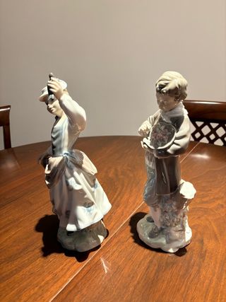Lladró pareja cortesanos