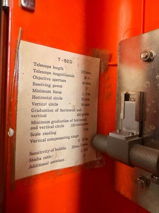 tokyo theodolite t60D
