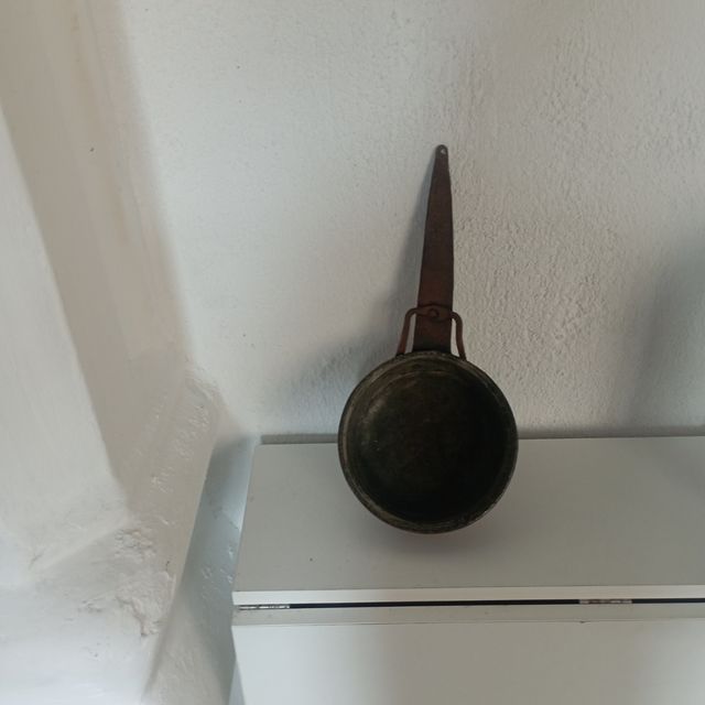 Sartén de cobre de 20cmts