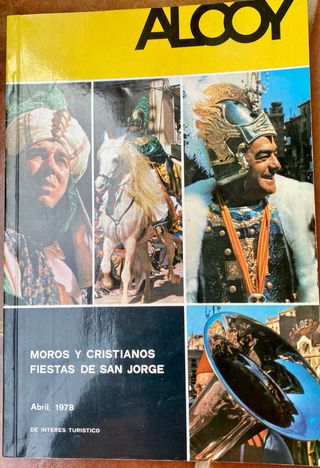 Libros fiestas Alcoi antiguos