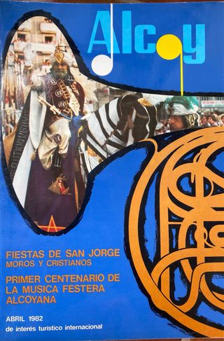 Libros fiestas Alcoi antiguos
