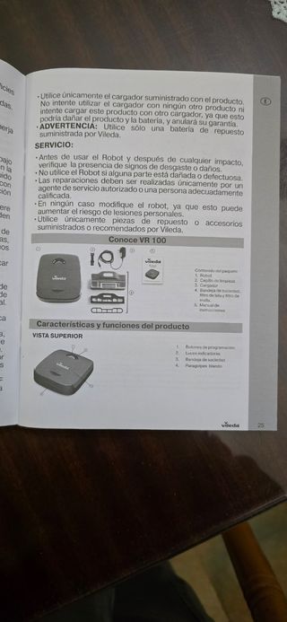 Robot aspirador Vileda