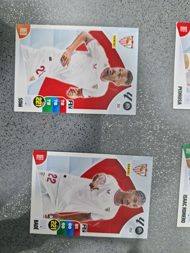 Cartas Panini Sevilla FC 2024-2025