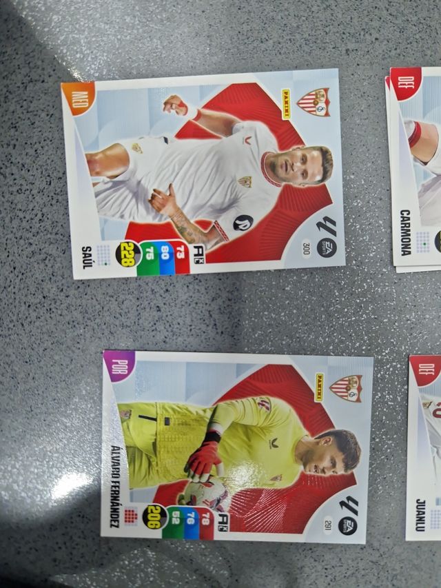 Cartas Panini Sevilla FC 2024-2025