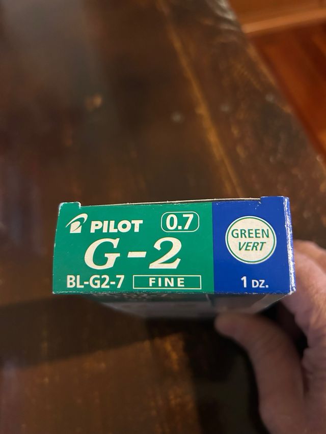 Pilot G-2 BL-G2-7 Bolígrafo Roller