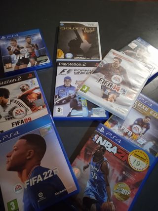 Videojuegos Fifa y variados